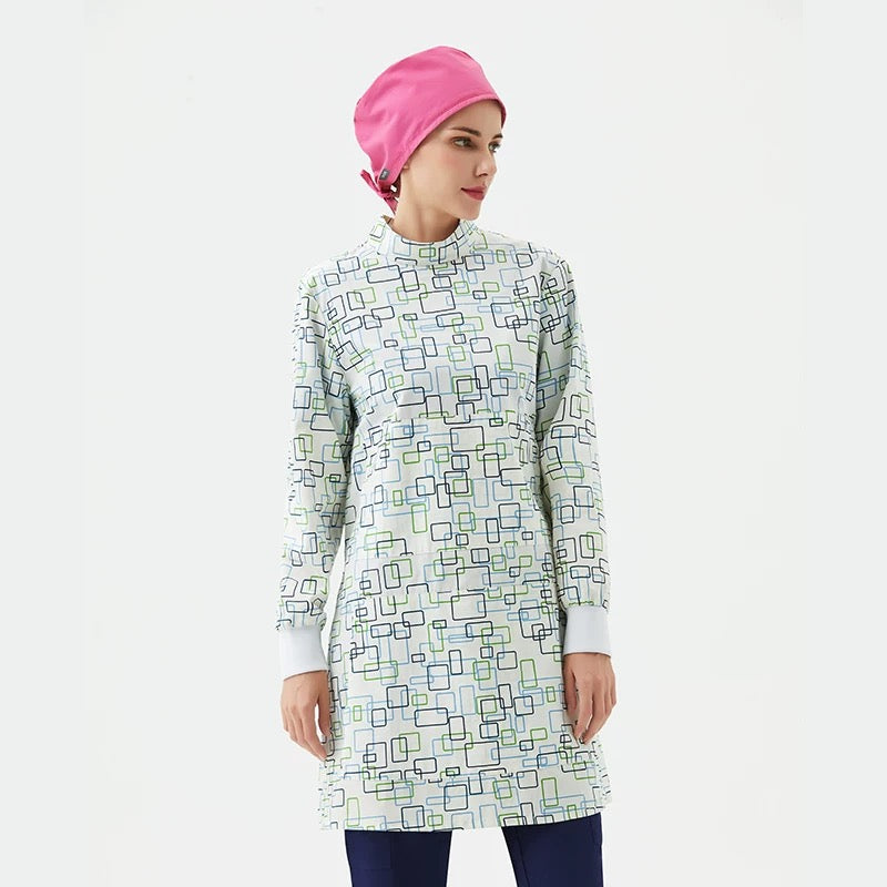 Medical anesthesia nurse surgical attire one-piece hospital uniform set