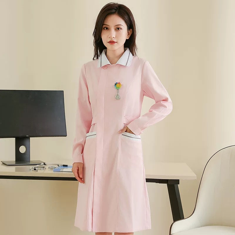2025 New Pink Set Medical Uniform Healing Crystal Healing Pink Crystal Good Luck Energy