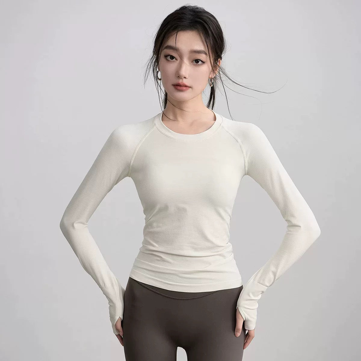 FIGS Salta Seamless Short＆ｌｏｎｇsleeve Underscrub